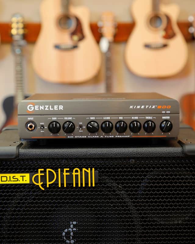 Genzler Amplification Kinetix 800 Bass Amplifier Head Pre-Owned image 1