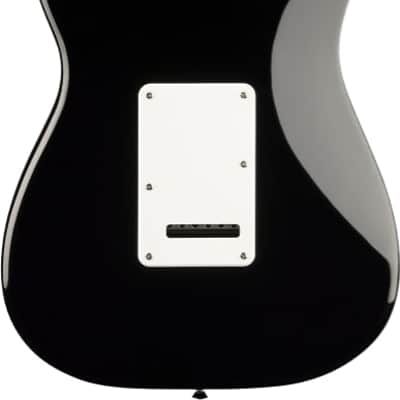 Squier  Affinity Series Stratocaster Mustang Micro Pack, Laurel Fingerboard, Black, Gig Bag, HD9, US, CA, EU, AU, JP image 5