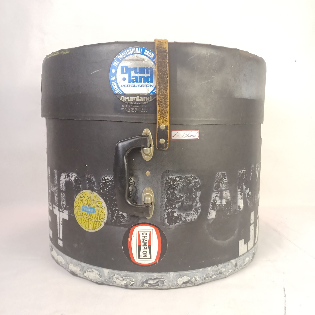 16x18" Bass/Floor Tom Drum Case 16x19.5" Hard Shell Fibre Fiber Humes&Berg Kick — main photograph