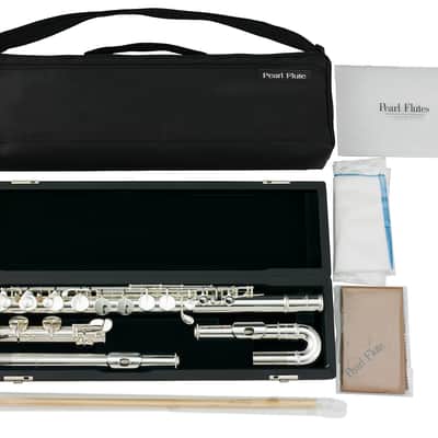 Pearl Flute Alto Flute Straight & Curved Forza Hjs All .925 Silver image 2