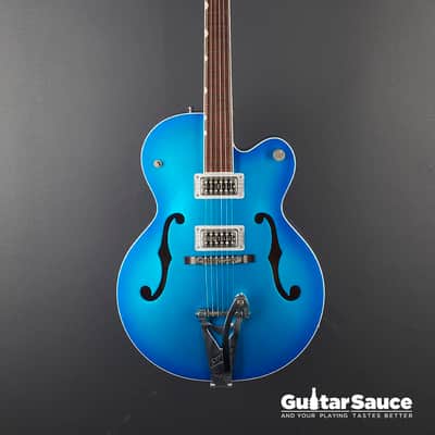 Gretsch G6120T-HR Brian Setzer Hot Rod Hollow-Body Bigsby Candy Blue Burst (Cod.1703UG) image 23