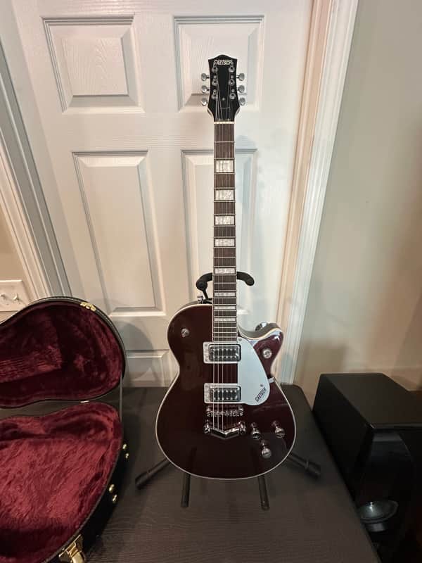 Gretsch G5220 Electromatic Jet BT with V-Stoptail Dark Cherry Metallic image 1