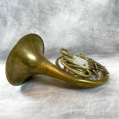 F.E. Olds F/Bb Double French Horn 4 Valve With Case image 8