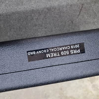 PRS 509 - Charcoal ebony 2019 with case image 10