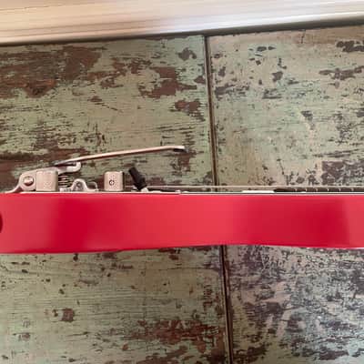 2022 Partscaster / Barncaster T-Type - Fiesta Red Nitro - Pine Body - P90 - Bigsby B5 image 18