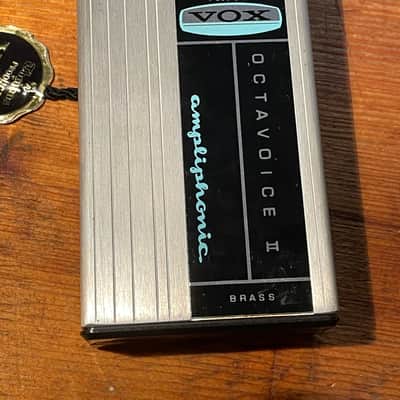 Vox King Ampliphonic Octavoice II Brass Vintage Effect Unit NOS image 2