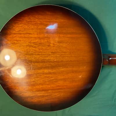 El Degas 5 String Banjo 80s - Tobacco Burst image 8