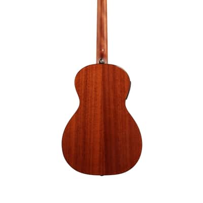 Alvarez AP66ESHB Parlor Acoustic Electric Guitar Mahogany Shadowburst image 5