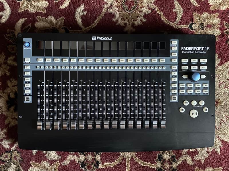 PreSonus Faderport 16 USB DAW Control Surface 2018 - Present - Black image 1
