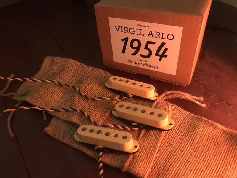 Virgil Arlo 1954 Model Strat (Original White Label Arlos) 2019 Tan image 1
