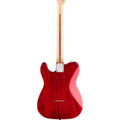 Squier Affinity Series Telecaster FMT SH - Crimson Red Transparent image 5