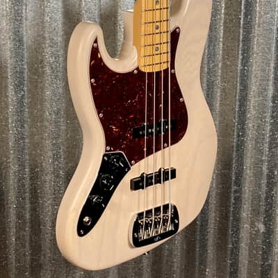 G&L USA 2017 Custom JB 4 String Jazz Bass Blonde Frost Left Hand & Case #4175 Used image 8