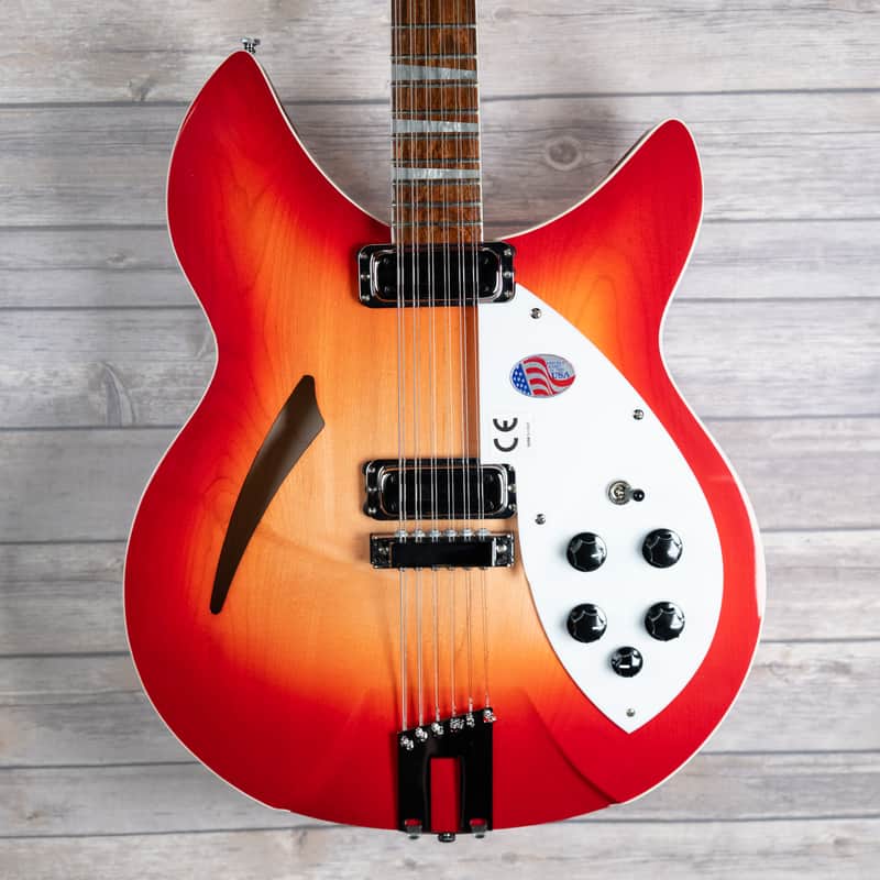 Rickenbacker 360/12C63 12-String Semi-Hollow Electric Guitar | Fireglo | Brand New | $95 Worldwide Shipping! image 1