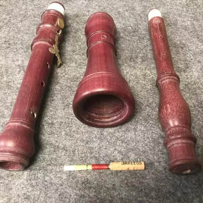 Professional Baroque style Oboe A-415HZ, Hard  wood of Purple core wood oboe image 1