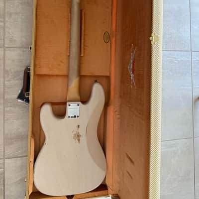 Fender Custom Shop '59 Precision Bass 2025 - Relic Aged White Blonde image 4