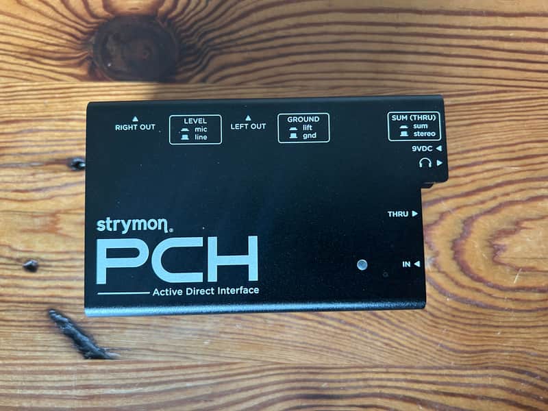 Strymon PCH Active Direct Box 2025 - Present - Black image 1