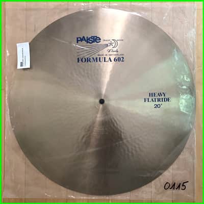 Paiste Vault Release 0115: Formula 602 Blue Label 20" Heavy FlatRide Flat Ride COLLECTOR GRADE HOLY GRAIL GEM! image 2