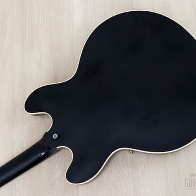 1972 Gibson ES-335 TD Vintage Semi-Hollow Guitar Ebony w/ Embossed T Tops & Case, Gord Miller image 15