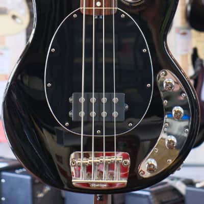 Music Man 2017 StingRay 3 EQ with Tour Case, Black (Pre-Owned) image 1