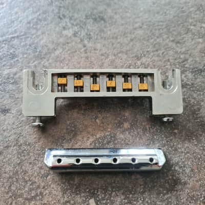 Vintage Schaller 455 Iommi Wraparound 2 piece bridge image 7