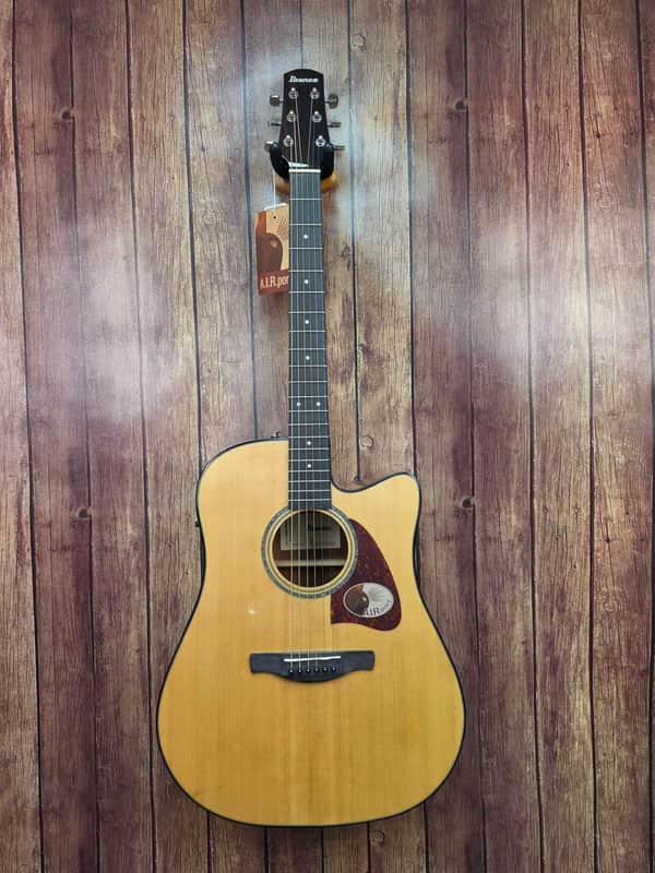 Ibanez AAD51CENT Advanced Acoustic Grand Dreadnought Acoustic-Electric Guitar – Natural image 1