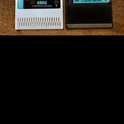 Korg Wavestation A/D Drums and percussion Data card set