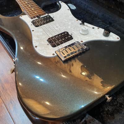 2000 Suhr Standard Stratocaster Strat HH Black Charcoal Pearl image 2