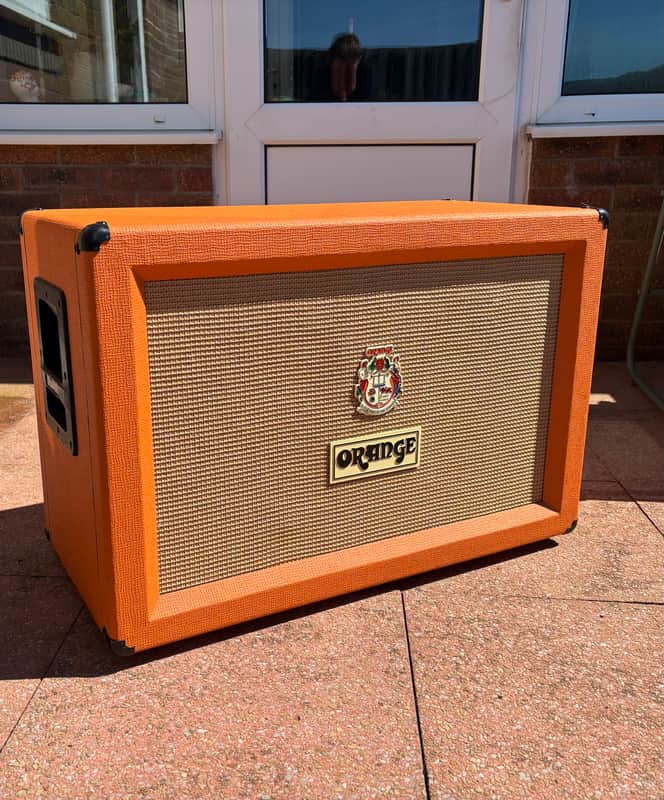 Orange UK made closed back OR 2 x 12 lead  1980-1985 - Orange  213 image 1