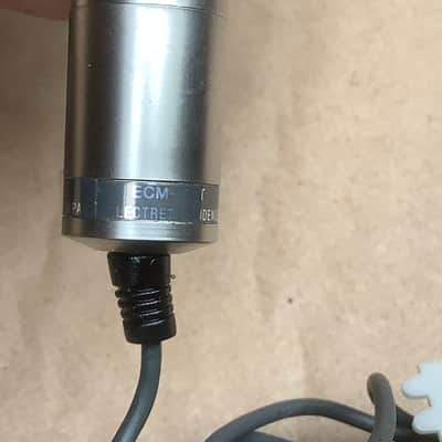 2 x Sony ECM-150T Japan vintage ! Condenser Microphone w/ Case / lavalier pin mic image 7