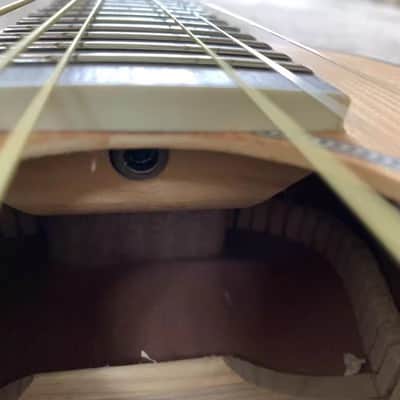 Harley Benton 34 Inch Mini Traveler Acoustic Guitar, Spruce Top, Sapele Body, Mahogany Neck, Rosewood Fingerboard image 6