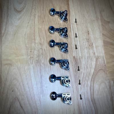Gotoh SG381-07 Tuners - 6 In-line Right-handed - Chrome image 1