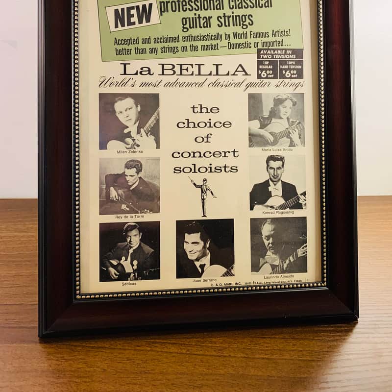 1971 La Bella Classical Strings Bw