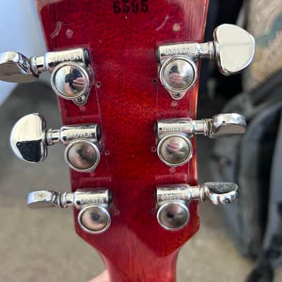 Gibson Les Paul Junior Double Cutaway 1958 - 1961 - Cherry image 11