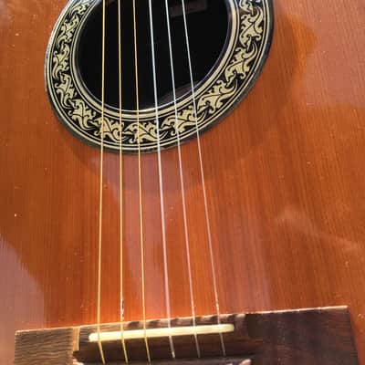 Vintage Ovation classical guitar model 1116-4 Made in USA image 11