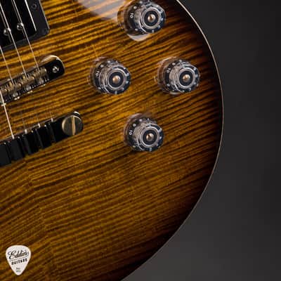 PRS Eddie's Guitars Wood Library McCarty 594 Singlecut Brazilian/Rosewood Neck - Black Gold Burst #417393 image 14