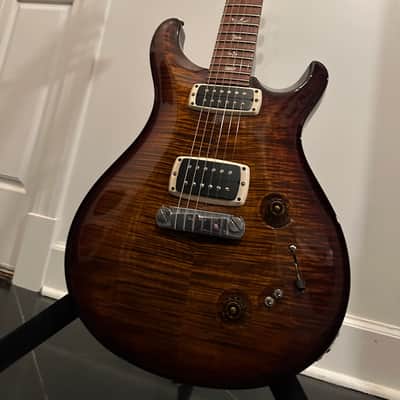 PRS 408 Maple Top Stoptail 10-Top in Black Gold Burst image 4