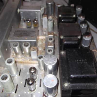 H.H. SCOTT 340 B VINTAGE TUBE STEREO RECIEVER WORKS image 7