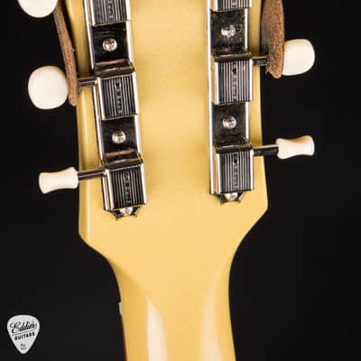 Gibson Custom Shop 1958 Les Paul Junior Double-Cut Reissue VOS TV Yellow 7.3 #85582 image 8