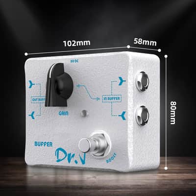 JOYO Buffer Pedal Effect Built-in Double Buffer Groups and Boost for Electric Guitar Bypass High-end Edition Dr.J Series (D57) image 6