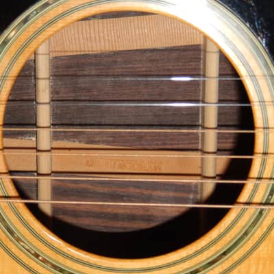 MADE IN JAPAN 1977 - C.F. MOUNTAIN W500D - SUPERB - MARTIN D45 STYLE - ACOUSTIC GUITAR image 7