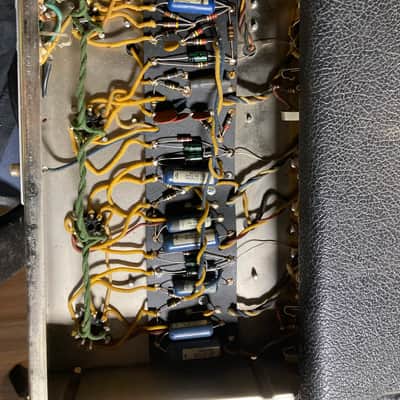 Fender Showman 2-Channel 85-Watt Guitar Amp Head W/ 1x15” Tone Ring Cabinet -1963 - 1966 - Black Panel image 11