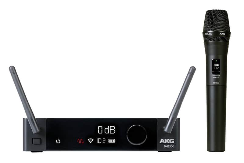 AKG DMS300 8-Channel 2.4GHz Digital Wireless Handheld Microphone System image 1