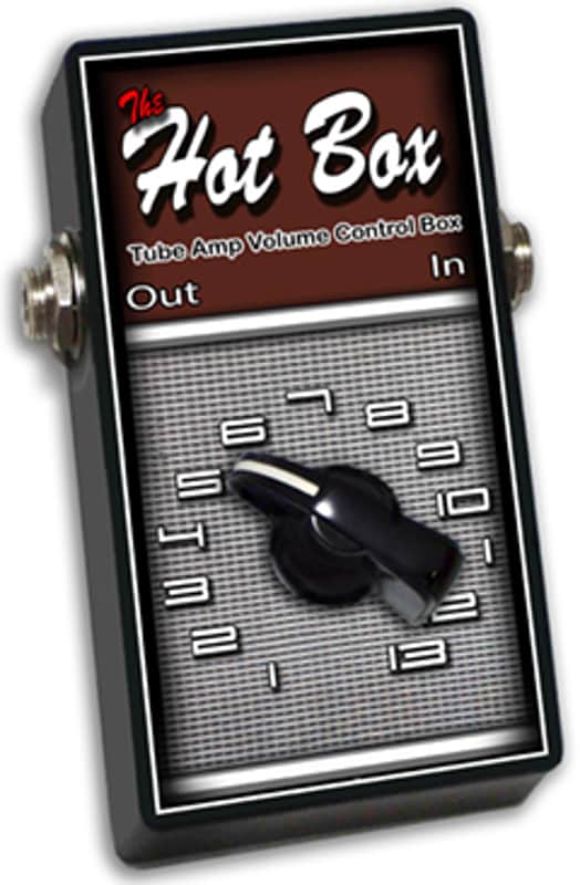 Hot Box - Tube Amp Volume Box, Volume Attenuator - For Fender Amps - Metal Casing image 1
