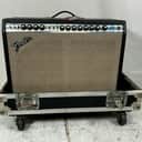 Fender Twin Reverb 2-Channel 100-Watt 2x12" Guitar Combo - Early 1970s - Silverface - With Road Case
