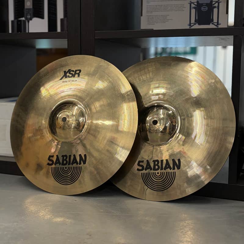 Sabian XSR Hi-Hats Cymbals - 14'', Used image 1