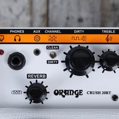 Orange Crush 20RT Limited Edition Orianthi White Electric Guitar Amplifier image 4