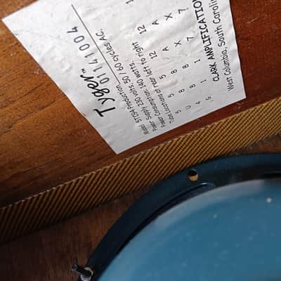 Clark Tyger Tweed Bandmaster 3x10 Combo image 10
