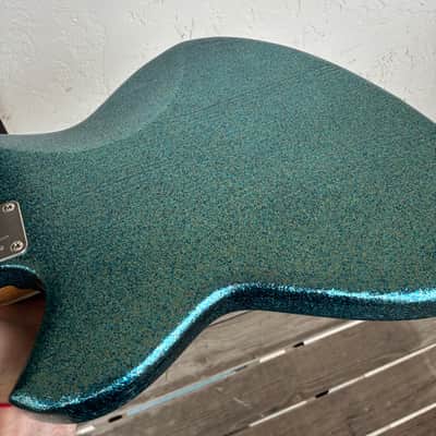 YouTube Vid in Description!! JD Simo’s Novo Serus J Merman Sparkle Modified original soft case electric guitar image 10