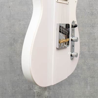 Reverend Signature Series Greg Koch Gristlemaster Trans White image 6