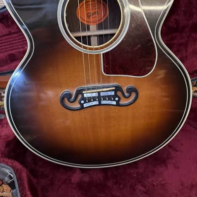 2011 Gibson Western Classic Custom Shop SJ200 Sunburst Acoustic Guitar w/ OHSC image 8